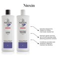 thumbnail image 5 of Nioxin System 6 Cleanser Shampoo & Scalp Therapy Conditioner Set For Chemically Treated Hair 33.8oz Each With Pumps, 5 of 5