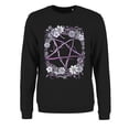 thumbnail image 1 of Grindstore - Jersey Pagan Pentagrama para Mujer (Negro, Lila), 1 of 2