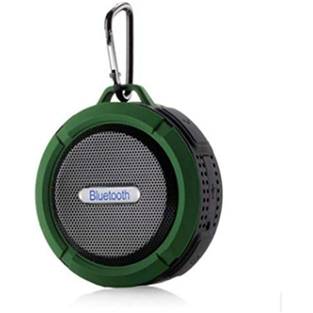 Dehao Mini Wireless parlantes Bluetooth Waterproof Outdoor Shower Speaker Subwoofers (Green)