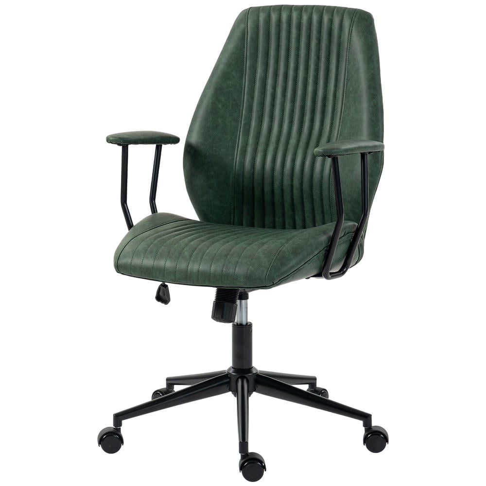 office chair vintage green pu product