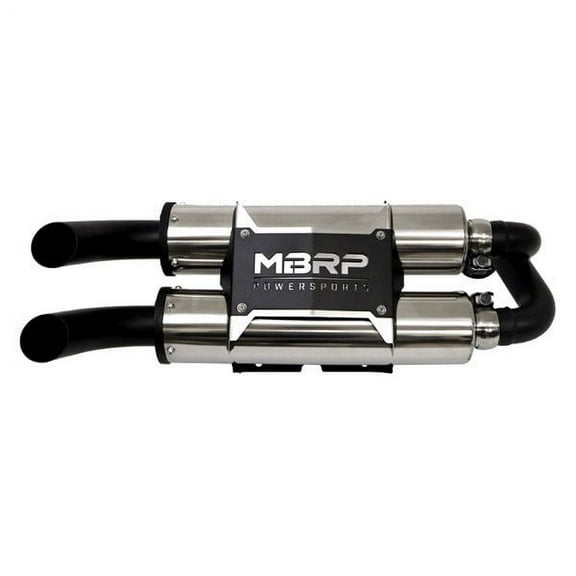 MBRP AT-9208PT - Performance Slip-On Dual Stack Mufflers