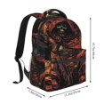 thumbnail image 2 of Disketp Dark Skull King Throne Mochila Estampada para Hombre y Mujer – Mochila Ligera Clásica con Múltiples Bolsillos para Universidad, Trabajo y Viajes-One Size, 2 of 5