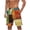 Multicolor, variant on Men's Swim Trunks Shorts Retro Print Hawaiian Board Shorts with Elastic Waist Drawstring Quick Dry Summer Shorts for Surfing Pool Parties Multicolor M