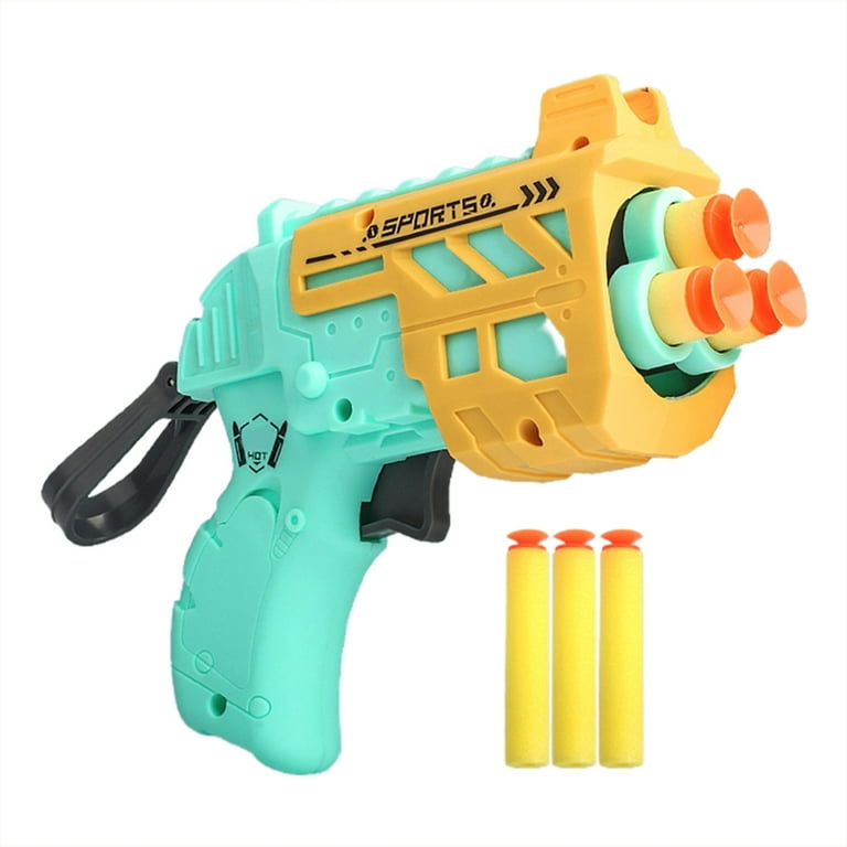 GRJIRAC Manual Shooting Toy Foam Blaster Battle Toy Guns w 5