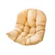 thumbnail image 2 of Cojín para silla colgante con respaldo | Cojín de asiento desmontable y lavable para uso en interiores y exteriores, 2 of 3