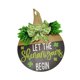 thumbnail image 5 of Letrero para puerta con texto "Feliz Día de San Patricio", 30 x 30 cm, con lazo, regalos creativos Estilo A, 5 of 9