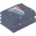 thumbnail image 2 of Cute Lgbtq Rainbow Tongue Patterned Hand Towels 2 PCS, Cotton Bath Towel for Drying Face Hands Body ,Absorbent Lightweight Towels for Bathroom Ktichen Travel Gym, 16"x28", 2 of 7