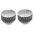 thumbnail image 4 of 2 Pack Muffin Tin Liners Pie Tins Cookie Molds Nonstick Coating, 4 of 8