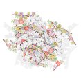 thumbnail image 3 of Button, Convenient 100Pcs Craft Buttons  For Knitted Sweaters For Shoes For Hats For Backpacks For Shirts, 3 of 8