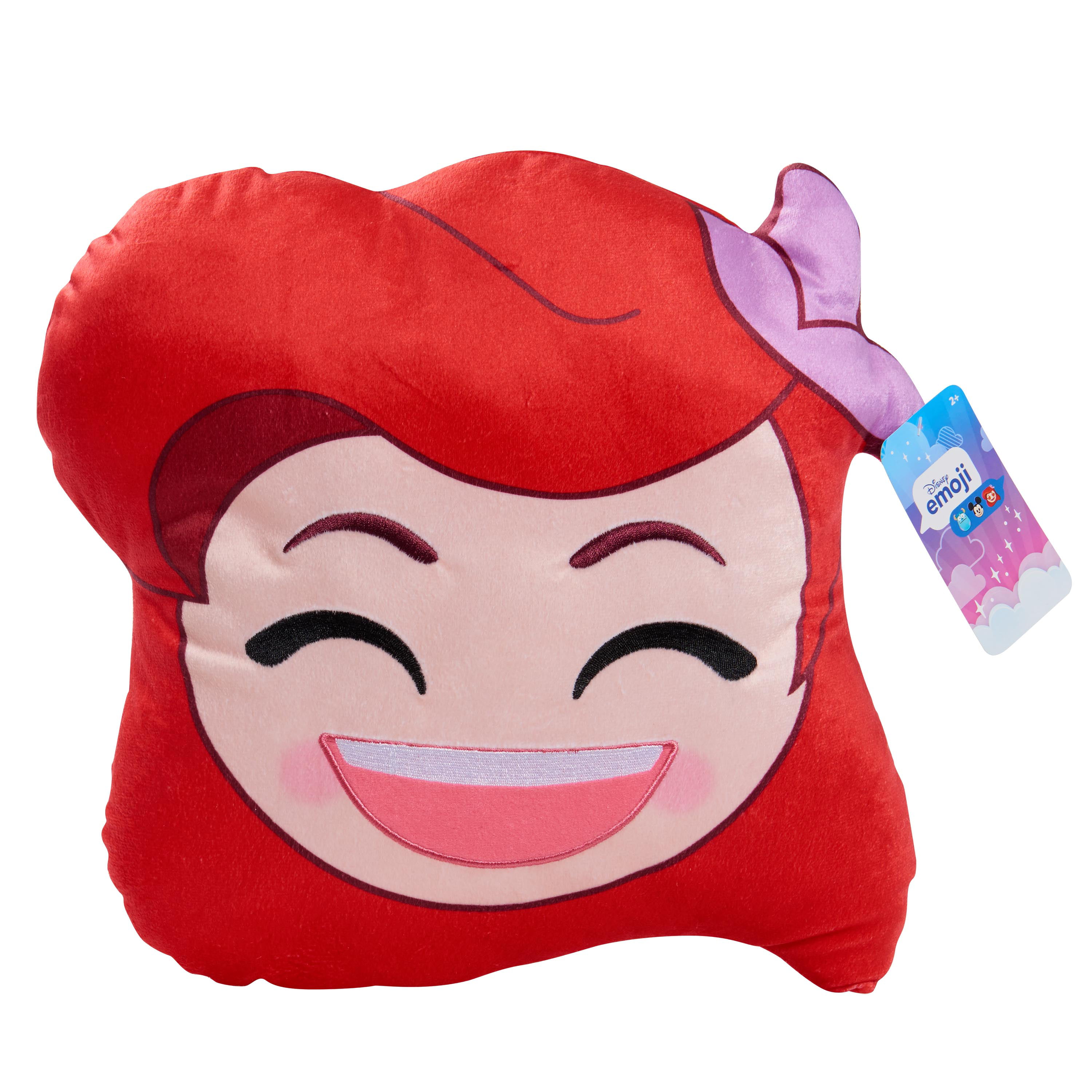 NWT Disney Store Emoji Plush Ariel Two face 5" H Little Mermaid 