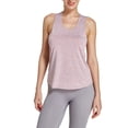 thumbnail image 3 of Tops sin mangas con cuello en U, cuello en U, para correr, entrenamiento, yoga, camisetas deportivas sin mangas, un top circular perfecto para mujer (rojo, S), 3 of 4