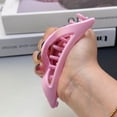thumbnail image 4 of Openpig Comfortable Hair Claw Clips Soft Plastic Material To Avoid Head Injuries Lightweight Soft And Flexible Claws Clips Strong Hold, 4 of 4