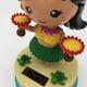 thumbnail image 4 of Niña de energía solar con juguete de girasol, adornos de pizarra, 4 of 9