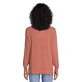 thumbnail image 4 of Positivitees Women's Fall Graphic Tee, Long Sleeve T-Shirt Thankful Trio, Sizes S-3XL, 4 of 5