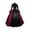 #01Red, variant on ZVAVZ Women's Victorian Rococo Dress Vintage Long Party Costume Flare Sleeve Medieval Ball Gown Lace Patchwork Gothic Dress Masquerade Theme Dresses Mint Green,XL