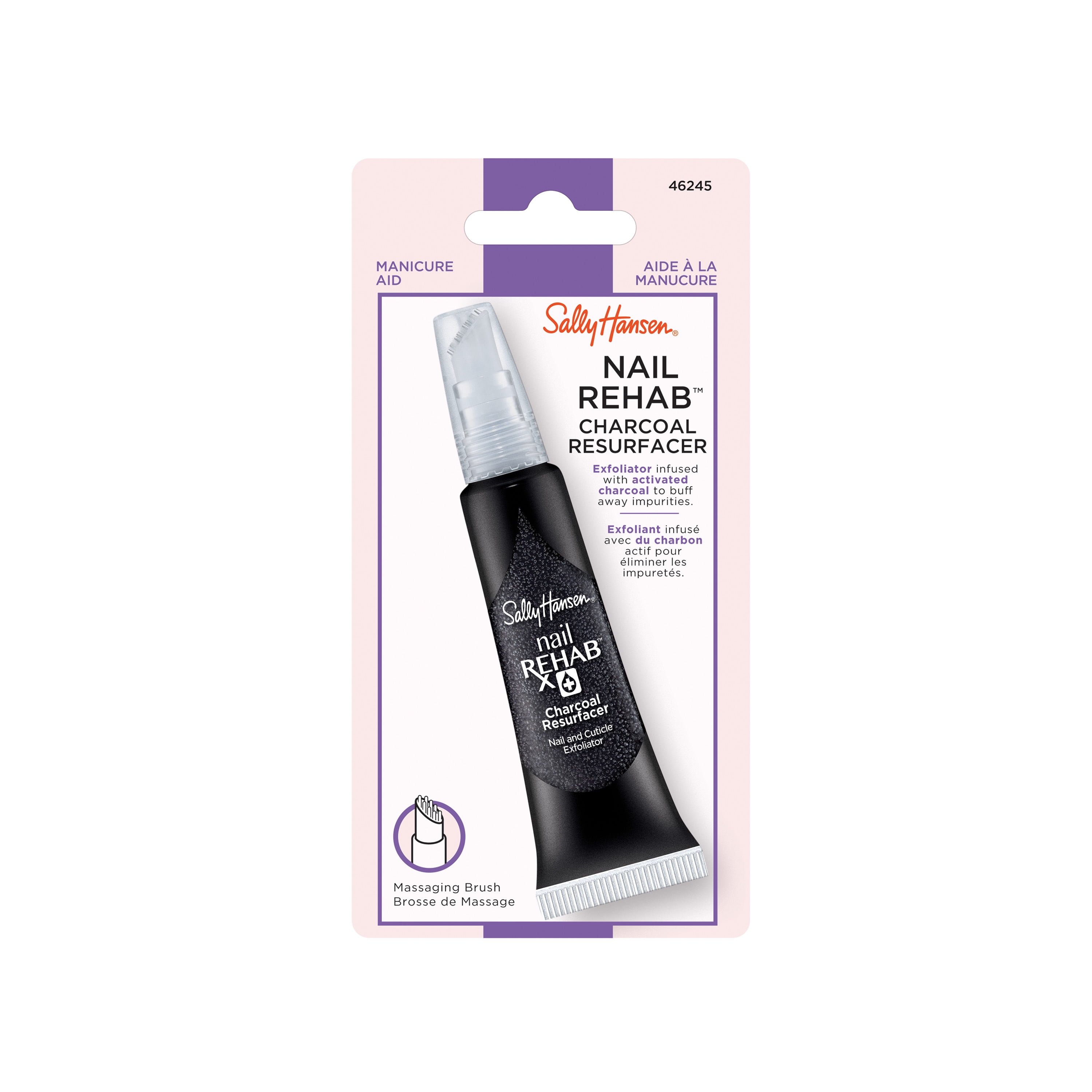 Sally Hansen-Complete Treatment-Nail Rehab Charcoal Resurfacer-0.4 fl oz
