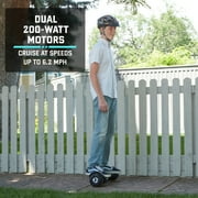 GOTRAX Edge Hoverboard for Kids Adults, 6.5 Tires 6.2mph & 2.5 Miles Self Balancing Scooter, Teal