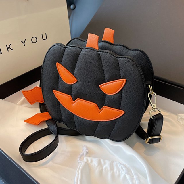 Bolso bandolera de dibujos animados para mujer, bandolera de demonio con correa ajustable, Bolso divertido de Halloween