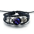 thumbnail image 5 of Clerance! Gemini Men And Women Bracelets Twelve Constellations Leather Rope Bracelets Student Trendy Couple Jewelry Jewelry Female Korean Fashion Men, 5 of 5