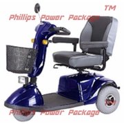 CTM - HS-730 - Full Size Heavy Duty Road Class Scooter - 3-Wheel - Blue