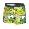 thumbnail image 2 of Naloa Cartoon Frog Print Mens Underwear - Boxers for Men, Classic Briefs for Men, 2 of 9