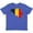 Retro Heather Royal, variant on Inktastic Belgian Map Flag Youth T-Shirt