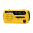 thumbnail image 2 of Kaito Voyager V2 AM/FM Shortwave Emergency Radio with Solar & Crank, Yellow, 2 of 6