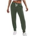 thumbnail image 1 of Yuyuzo Sweatpants for Women Plus Size Drawstring High Waist Elastic Cinch Bottom Joggers Workout Trackpants, 1 of 7