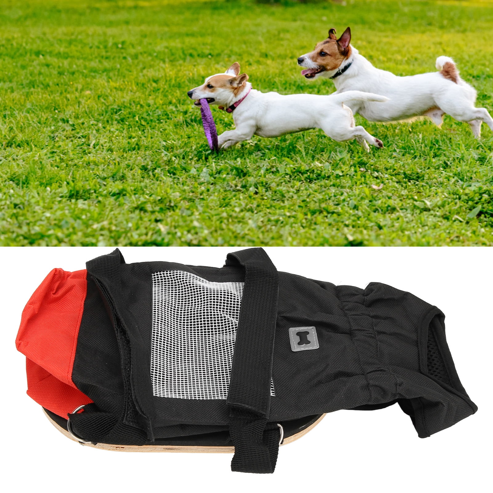 Inloggegevens blouse bodem Dog Walking Scooter, Elastic Band Adjustment Silent Wheels Breathable Dog  Wheelchair For Old Dogs - Walmart.com
