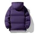 thumbnail image 6 of Jovrlynd Winter Coats for Women Fleece Lined Hooded Warm Quilted Puffer Jacket Plus Size Short Coat with Pockets, M-4XL, 6 of 7
