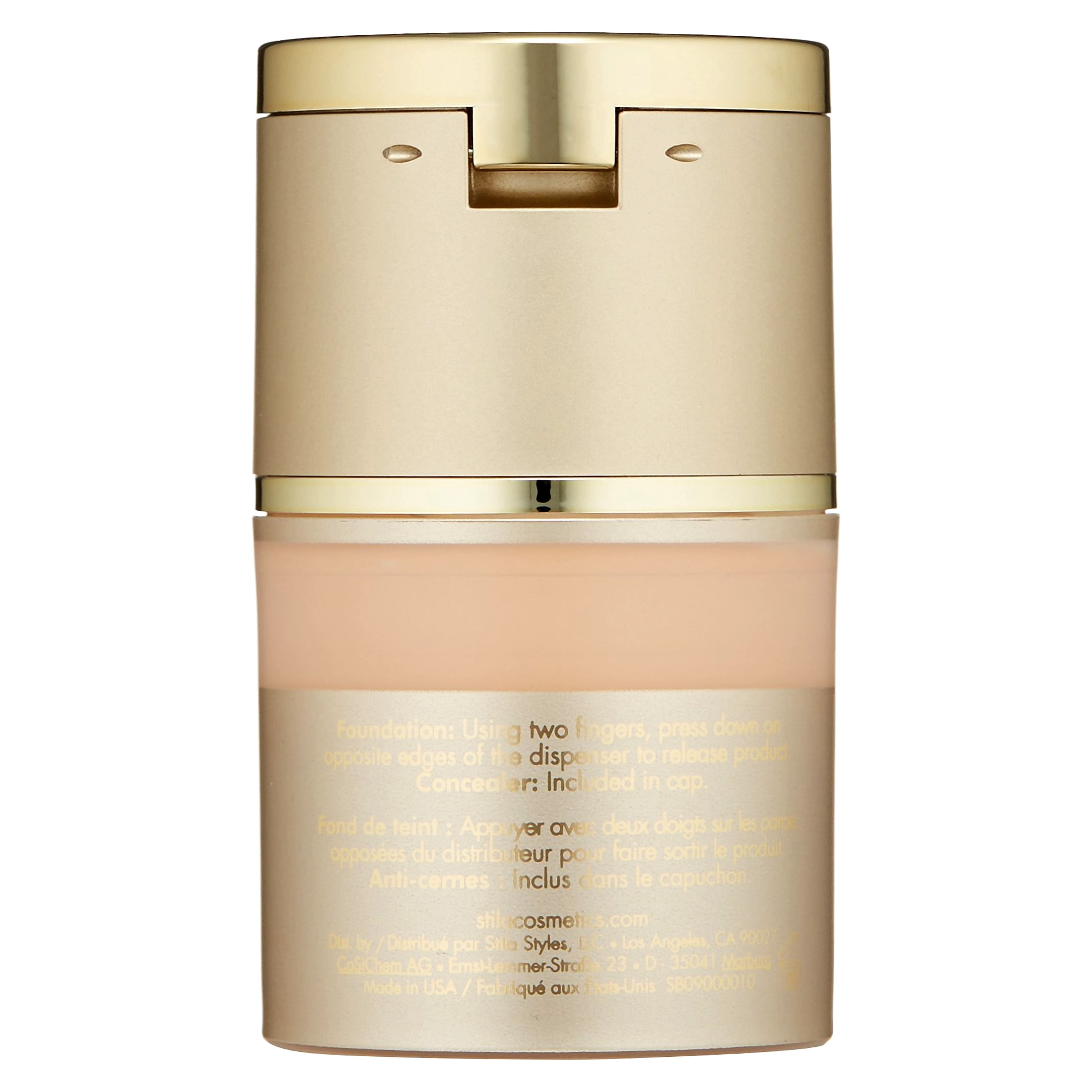 Stila Stay All Day Foundation & Concealer - # 4 Beige 1 oz Makeup