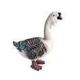 thumbnail image 3 of Figura de animal de granja de juguete de simulación para regalo, escritorio o recuerdo de fiesta. Ganso multicolor, 3 of 9