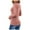 Pink, variant on Shirts For Women Autumn And Winter Solid Color High-neck Basic Base Shirt Womens Tops