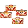 thumbnail image 2 of Ventes Aujourd'hui Liquidation! JASKFLY Enveloppes Rouges du Nouvel An Chinois 2025 Paquet d'Argent Rouge Serpent Cadeaux Hong Bao pour Festival de Printemps Mariage Anniversaire avec 4 Designs-4 Pcs, 2 of 7