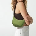 thumbnail image 4 of Nylon Crescent Bag - Casual Shoulder Crossbody with Adjustable Strap & Dual Interior Pockets, 4 of 7