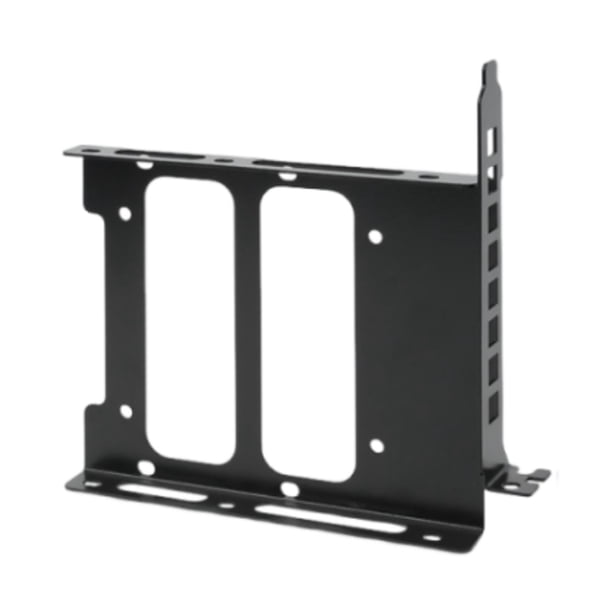 Soporte para disco duro de 3,5 pulgadas con tornillo de montaje, base para disco duro SSD, soporte para bahía de unidad de disco duro Negro