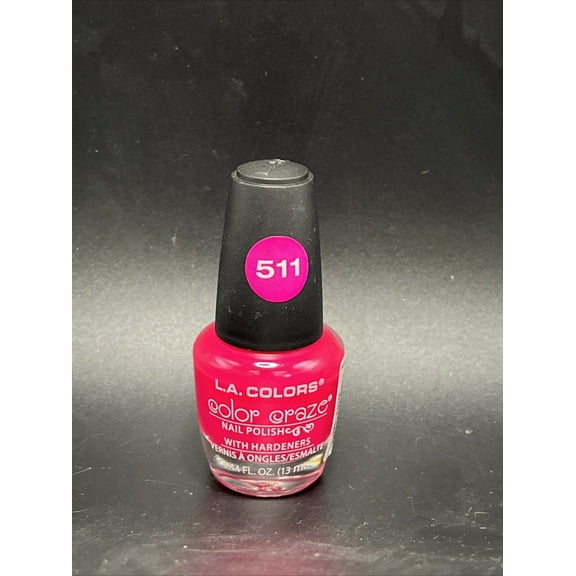 L.A. COLORS Color Craze Nail Polish, Electra, 0.44 fl oz