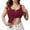 Wine Red, variant on yunLCZ Square Neck Tank Top Women's Fashionable Casual Soft And Comfortable With Chest Pad Solid Color Vest Summer Sleeveless Tops