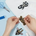 thumbnail image 7 of 3 Styles Rhinestone Beaded Applique Animal Scorpion Dog Cattle Decorative Sew on Embroidery Patches Appliques for DIY Craft Party Dress Costume Jeans Shoes Bag Hat Decor Repair Colorful, 7 of 7