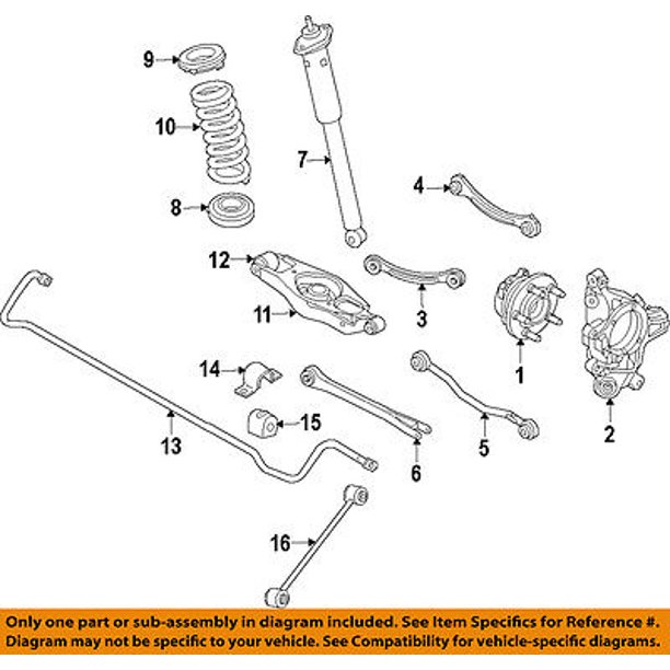 CHRYSLER OEMRear Lateral Link 68184782AA