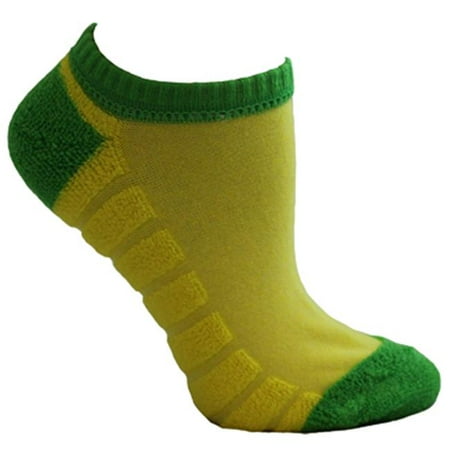 

MinxNY Womens Yellow 3 Pair Pack Reverse Terry Anklet Socks
