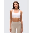 thumbnail image 2 of CRZ YOGA Butterluxe Halter Sports Bras for Women Padded Open Back Yoga Crop Gym Tops Low Impact, 2 of 6