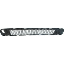 Bumper Grille Compatible With 2013-2016 Jeep Grand Cherokee Front, Center Textured Black