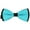 Turquoise Blue, variant on Mens Blue and Black Formal Event Pre-Tied Bow Tie
