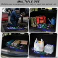 thumbnail image 3 of FOR U DESIGNS Galaxy Mushroom Butterfly Print Trunk Mat Anti-Slip All Weather Cargo Liner Durable Rear Trunk Protection Universal Car Accessories for SUV Van Sedan, 3 of 7