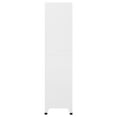 thumbnail image 3 of vidaXL Locker Cabinet with 12 Compartments 90x45x180 cm, 3 of 5