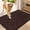 Brown, variant on JAATOP 20" x 32" Door Mat, Absorbent Entry Mat with Diamond Lattice Pattern & Non-Slip TPR Backing, Machine Washable, Dark Gray