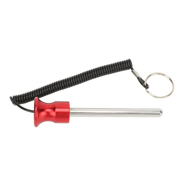Pasador de Pila de Pesas para Gimnasio, Pasador de Selector Bloqueo, Pasador de Mácina de Pesas Con Cuerda de Tracción para Equipo de Gimnasio, Placa de Pesas para Máquina