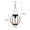 Round flat iron chandelier, variant on PTSPLLMY Solar Iron Flat Iron Chandelier Lantern Light Retro Mesh Chandelier Outdoor Garden Courtyard Light