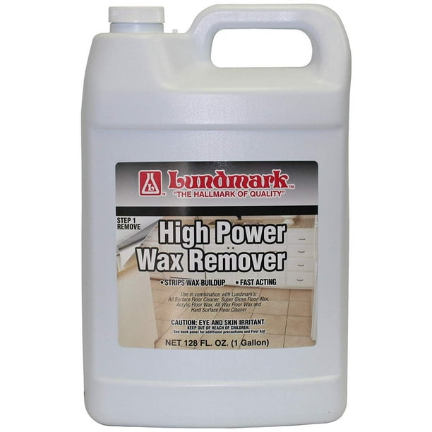 Lundmark High Power Wax Remover, Commercial Strength Floor Wax Stripper